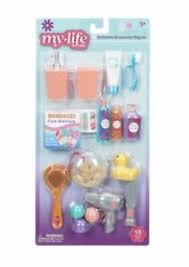 + 8 extra doll accessories! My Life As Bathroom Accessories Play Set For 18 Dolls 18 Pieces American Girl Ebay