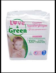 Le label écologique ecolabel distingue les. Love Green Couches Hypoallergeniques X 40 Taille 5 11 25 Kg