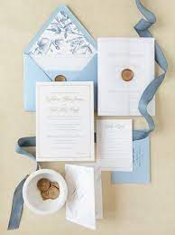 Classic Wedding Invitations Light Blue And White Wedding Invitation Classic Wedding Invitations Light Blue Wedding Invitations Wedding Invitation Inspiration