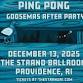 Pigeons Playing Ping Pong - Goosemas After Party