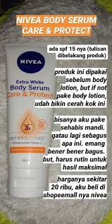 Nivea Body Serum Bodycare Perawatan Kulit Produk Perawatan Kulit Alami Produk Perawatan Kulit