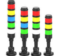 Fordable 3 4 5 Layers LED Signal Tower Light with Switch CNC ...