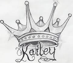 Http Orig14 Deviantart Net 9ab8 F 2012 020 F 4 Crown And Writing Design By Skin Canvass D4n0ang Jpg Crown Drawing Crown Tattoo Design Graffiti King