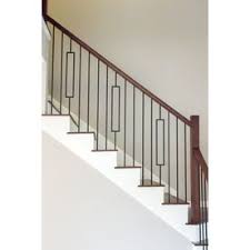 Price match guarantee + free shipping on eligible orders. House Of Forgings Aalto 44 In Satin Black Wrought Iron Classic Stair Baluster Lowes Com Wrought Iron Stairs Wrought Iron Stair Railing Iron Stair Railing