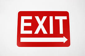 The series takes place inside this secret, exclusive world, where four friends from the west side of oslo are looking for an exit. Exit Door Signs Safety Signs