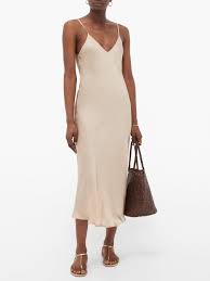 Maybe you would like to learn more about one of these? Mes Demoiselles Loulou Satin Slip Dress Dark Pink Coshio Online Shop