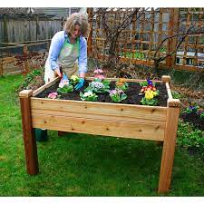 Outdoor Living Today 4 Ft X 3 Ft Raised Garden Bed In A Box Egb43 The Home Depot Vegetable Garden Raised Beds Elevated Garden Raised Garden Beds Diy