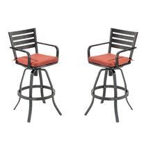 5 out of 5 stars. Cast Aluminum Bar Stools Wayfair