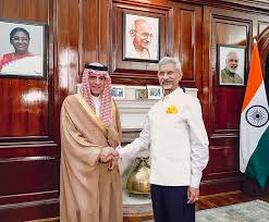 Saudi junior foreign minister in Delhi ...