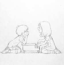 Remember That Passing Feelings Through A Drawing It S Very Pleasant And Putting It In A Situation Makes It Even Better Cute Drawings Sketches Anime Sketch