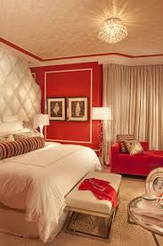 Hollywood Regency Turnberry Ocean Colony Dkor Interiors Bedroom Red Home Bedroom Home Decor