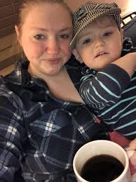 Coffee ☕️, mom life 💙 , and frazzled brains 🧠 Excuse my nails, haven't  gotten them done since my sons baptism 😭🤣🤦🏻‍♀️🤷🏻‍♀️