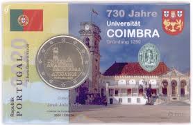 Kostenlose lieferung für viele artikel! 2 Euro Coincard Infokarte Portugal 2020 Uni Coimbra Ebay