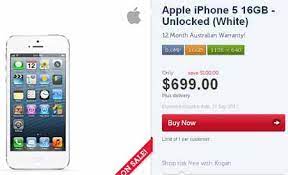 Free click + collect on all orders. Unlocked Iphone 5 Price In Australia Tagged At 100 Less Through Kogan Techshout