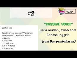 Maybe you would like to learn more about one of these? Soal 2 Cara Menjawab Soal Bahasa Inggris Beserta Pembahasan Youtube