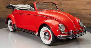 Image result for Poppy Red 1954 Beetle