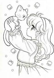 16 Coloring Pages Printables Coloring In 2020 Manga Coloring Book Cute Coloring Pages Coloring Books