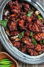 Chilli Chicken Pups With Chopsticks