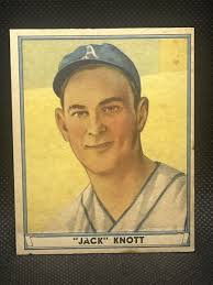 1941 Play Ball #10 John Jack Knott Philadelphia Athletics