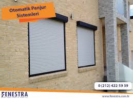 Otomatik Panjur Distan Takma Ve Monoblok Panjur Fenestra Panjurlar Kapilar Alanlar