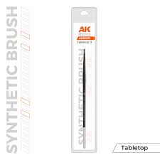 AK Interactive: AK SYNTHETIC TABLETOP BRUSH – 0
