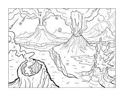 Coloriage Volcan 100 Images Pour Une Impression Gratuite