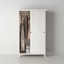 Using an ikea hemnes hack you can easily create something that looks really expensive! Hemnes Wardrobe With 2 Sliding Doors White Stain 120x197 Cm Ikea