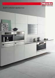 Combined vertically or horizontally with other miele. Miele Builtin Appliances By Peter Ball Issuu