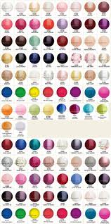 Gelish Color Chart 90 Colors Too Bad Not Every Salon Has