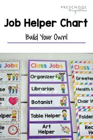Class Jobs Chart Editable And Customizable Job Chart