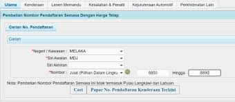 Semakan nombor plat terkini 2018. Tempah No Pendaftaran Kenderaan Guna Mysikap Tak Payah Bida Mekanika