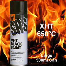 vht black spray paint large 500ml very