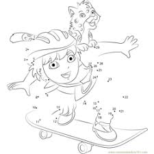 They're great for all ages. Diego Marquez Play Skateboarding Dot To Dot Printable Worksheet Connect The Dots