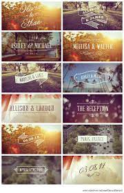 Wedding Titles Opener Template Wedding Titles Wedding Videography Wedding Video