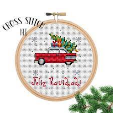 We did not find results for: Feliz Navidad Cross Stitch Kit Merry Christmas Car With Etsy In 2021 Cross Stitch Christmas Ornaments Cross Stitch Tree Cross Stitch Patterns Christmas