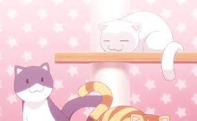 Cute Pink Anime Cat Page 1 Line 17qq Com Art illustration anime neko cat gif cute moe loli lol. cute pink anime cat page 1 line