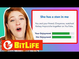 Bitlife Gold Digger Challenge Tips They Put Me In Their Video Game Kelsey Impicciche Youtube