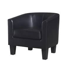 Faux Leather Tub Accent Chair At Menards Faux Leather Tub Accent Chair Accent Chairs Chair Home