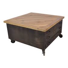 Two adults are recommended to assemble. Square File Cabinet Coffee Table Ski Country Antiques Home