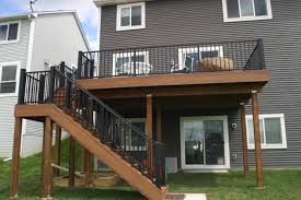 Would seal exterior staircase made plywood would seal exterior staircase made plywood 16. Maintenance Free Deck Stairs Ideas Photos Houzz