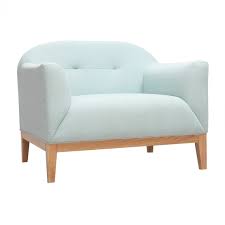 Belle fauteuil velours vert d eau made com. Achat Fauteuil Scandinave Vert Menthe A L Eau Et Bois Mary Style Design Scandinave
