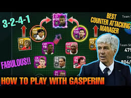 How good is gasperini for online matches in pes 2021 tips for attacking defending using him. How To Play With Gasperini 3 2 4 1 Best Counter Attacking Manager Full Explained Pes20 Mobile Youtube