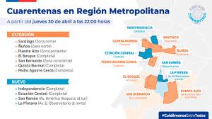 Muchas comunas se encuentran en cuarentena total. Minsal Anuncia Cinco Nuevas Comunas Que Entraran En Cuarentena Este Jueves Portal Red Salud