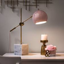 Table Lamp With Marble Base Pink Project 62 Image 3 Of 3 Lamp Table Lamp Pink Projects