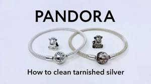 Once you've finished cleaning your jewelry at home, take a good look at your handiwork. How To Clean Tarnished Pandora Silver Charms Bracelets And Other Jewellery Youtube