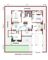 So, take our 40*60 house plan west facing and get an outstanding home plan, the design of this plan is designed by composing world class interior and exterior layouts. 40x50 House Plans Design