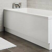 Front & end bath panels. Croydex Gloss White Front Bath Panel Side Storage Removable Panels Wb715122 Ebay