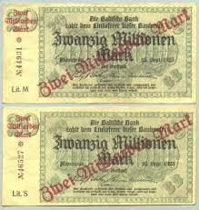 Die badische bank war von 1870 bis 1935 notenbank von baden. 1028487 2 X 2 Milliarden Mark 1923 Badische Bank Mannheim Nr 3024 Oldthing Notgeldscheine Sonstige