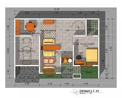 Lanjut lagi dengan denah rumah 2 lantai, pada desain rumah ini pada lantai 1 ada ruangan carport, teman,dan sedikit teras rumah. Desain Rumah Minimalis 4x8 Cek Bahan Bangunan