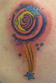 Maybe you would like to learn more about one of these? Mond Und Sternschnuppen Tattoo In Farbe Tattooimages Biz